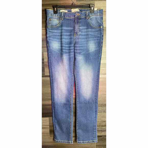 Lucky Brand‎ Boys Authentic Skinny Stretch Denim Blue Jeans Size 18 31x31 - Picture 1 of 7